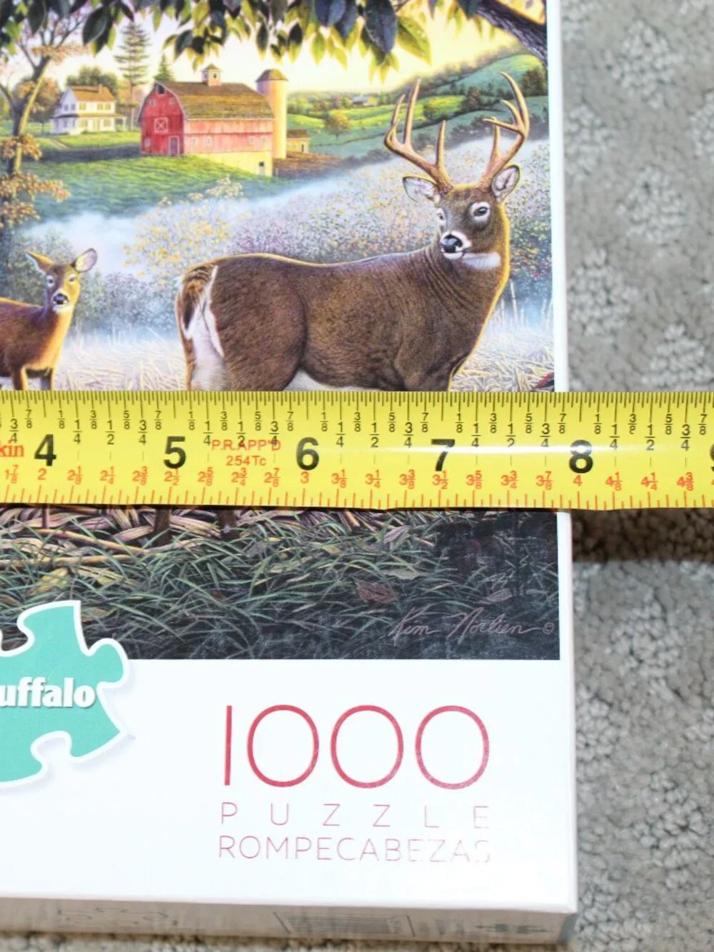 Buffalo Kim Norlien Field of Dreams 1000 Piece Puzzle